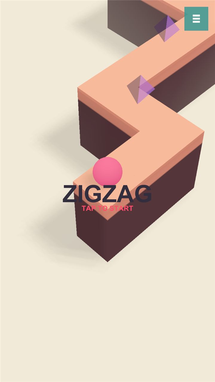 ZigZag 러너 스크린샷 1